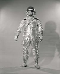 1960s Standing  Portrait Of Astronaut In Space? | Obraz na stenu