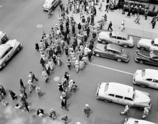 1950s New York City, Ny 5Th Avenue View? | Obraz na stenu
