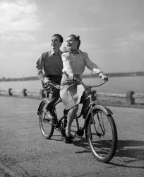 1950s Smiling Happy Couple | Obraz na stenu