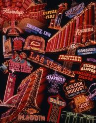 The Strip Neon Signs Las Vegas | Obraz na stenu