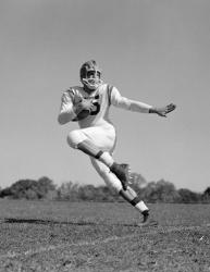 Football Player Running With Ball | Obraz na stenu