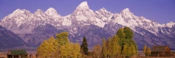 Snowcapped Teton Range, Wyoming | Obraz na stenu