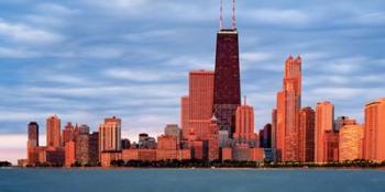 Illinois, Chicago, sunrise | Obraz na stenu