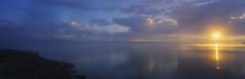 Sunrise over a lake, Yellowstone National Park, Wyoming | Obraz na stenu