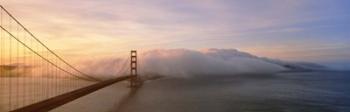 Golden Gate Bridge and Fog San Francisco | Obraz na stenu