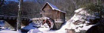 Watermill in a forest, Glade Creek Grist Mill, West Virginia | Obraz na stenu