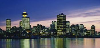 Skyscrapers at the waterfront, Vancouver | Obraz na stenu