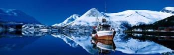 Fishing Boat Morsvikfjord Norway | Obraz na stenu