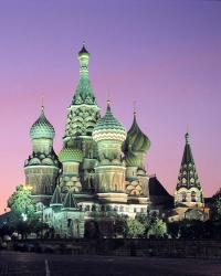 St Basil's Cathedral Moscow Russia | Obraz na stenu
