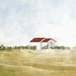 Red Farm House I | Obraz na stenu