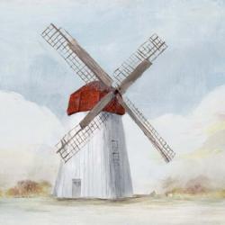 Red Windmill I | Obraz na stenu