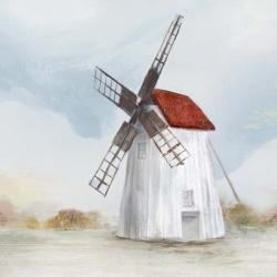Red Windmill II | Obraz na stenu