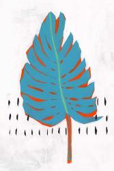 Blue Tropical Leaf I | Obraz na stenu