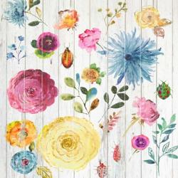 Folk Florals | Obraz na stenu