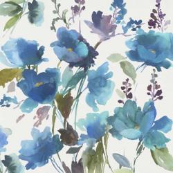 Blue Flower Garden I | Obraz na stenu