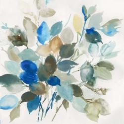 Blue Leaves I | Obraz na stenu