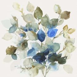 Blue Leaves II | Obraz na stenu