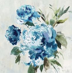 Blue Peony II | Obraz na stenu