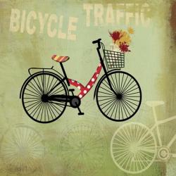 Bicycle Traffic | Obraz na stenu