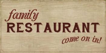 Family Restaurant | Obraz na stenu