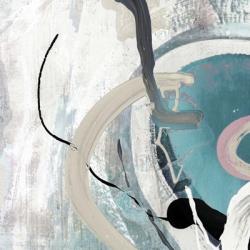 Tangled II Teal | Obraz na stenu