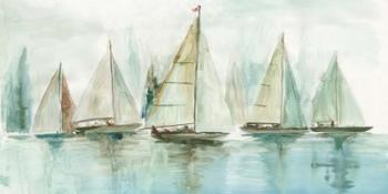 Blue Sailboats I | Obraz na stenu