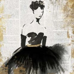 Lady in Black II | Obraz na stenu