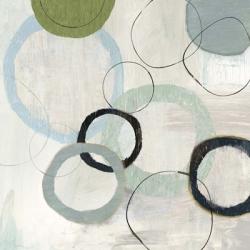 Blue Circles II | Obraz na stenu