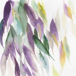 Fallen Colorful Leaves I Violet Version | Obraz na stenu
