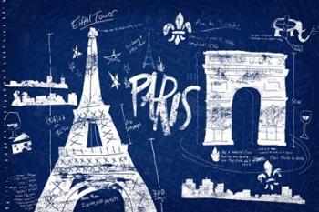 Paris Blue | Obraz na stenu