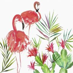 Flamingo Pairing | Obraz na stenu