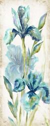 Watercolor Iris Panel REV I | Obraz na stenu