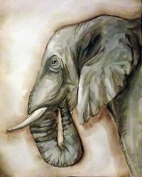 Elephant Portrait | Obraz na stenu
