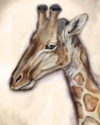 Giraffe Portrait | Obraz na stenu