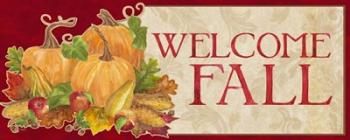 Fall Harvest Welcome Fall sign | Obraz na stenu