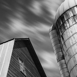 Barn and Silo | Obraz na stenu