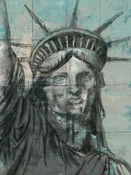 Statue Of Liberty Charcoal | Obraz na stenu