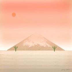 Cactus Desert II | Obraz na stenu