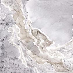 Silver and Grey Mineral Abstract | Obraz na stenu