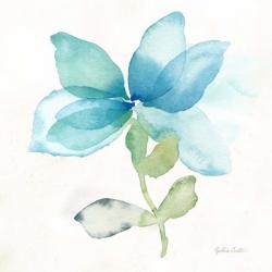 Blue Poppy Field Single I | Obraz na stenu