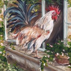 French Country Rooster | Obraz na stenu