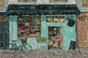 Parisian Flower Shop | Obraz na stenu