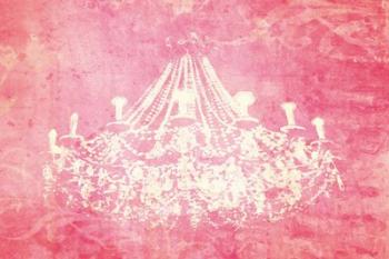 Pink Chandelier | Obraz na stenu