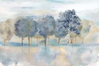 Treeline Reflection Landscape | Obraz na stenu
