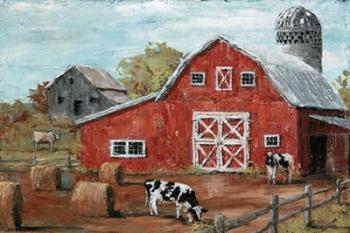 Red Country Barn | Obraz na stenu
