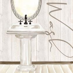 Rustic Bath I Wash | Obraz na stenu