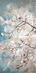 Magnolia Branches on Blue I | Obraz na stenu