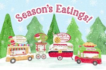 Food Cart Christmas - Seasons Eatings | Obraz na stenu