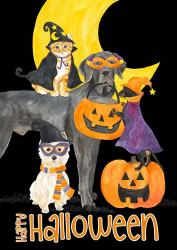 Fright Night Friends - Happy Halloween II | Obraz na stenu