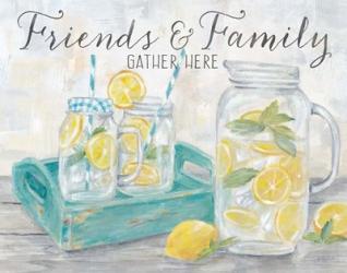 Friends and Family Country Lemons Landscape | Obraz na stenu